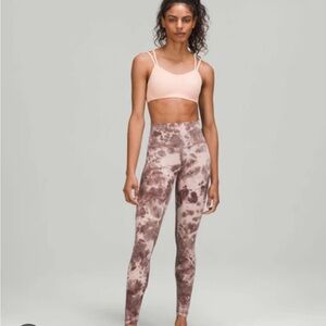 lululemon athletica tie dye align leggings 25” size 2